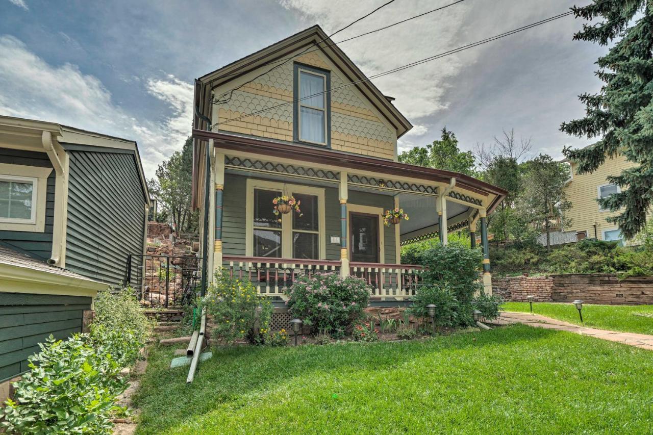 Villa Historic Manitou Springs Victorian Walk Downtown! Extérieur photo