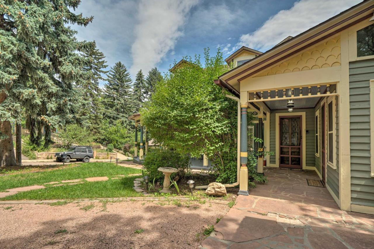 Villa Historic Manitou Springs Victorian Walk Downtown! Extérieur photo